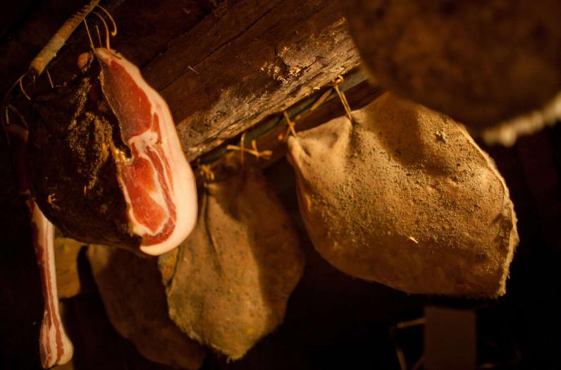 Some classic South Tyrolean wines are stored and matured in the wine cellar Some classic South Tyrolean wines are stored and matured in the wine cellar