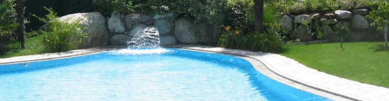 Garden & swimming pool